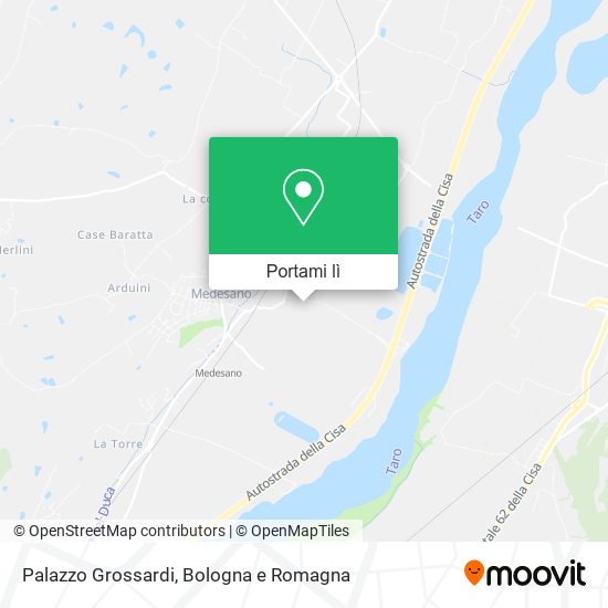 Mappa Palazzo Grossardi