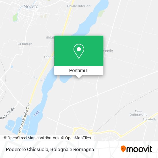 Mappa Poderere Chiesuola