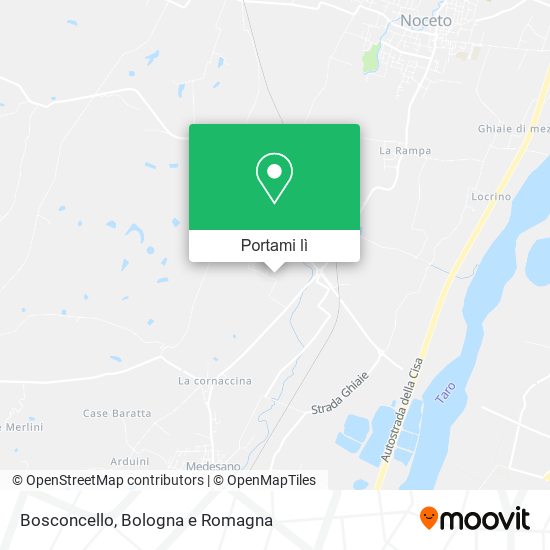 Mappa Bosconcello