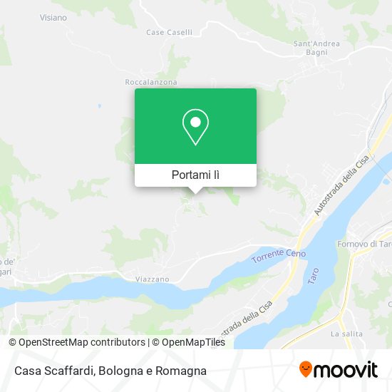 Mappa Casa Scaffardi