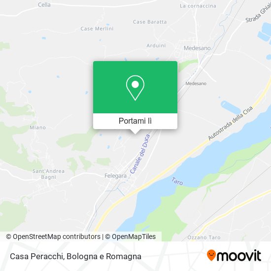Mappa Casa Peracchi