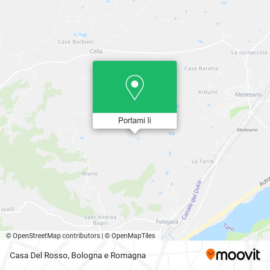 Mappa Casa Del Rosso