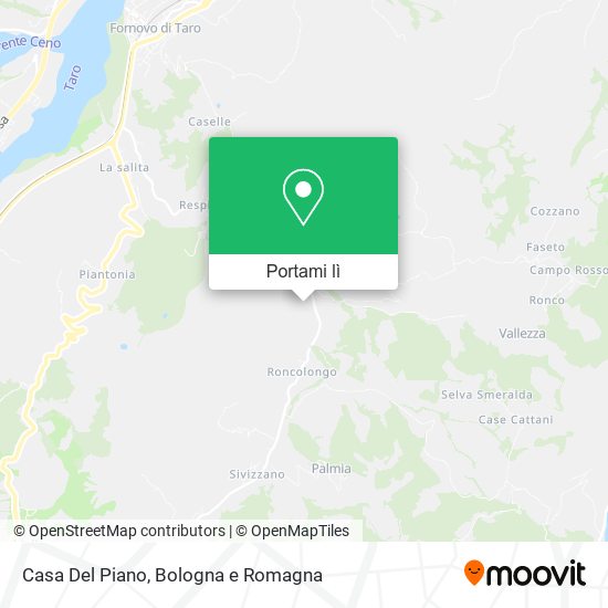 Mappa Casa Del Piano