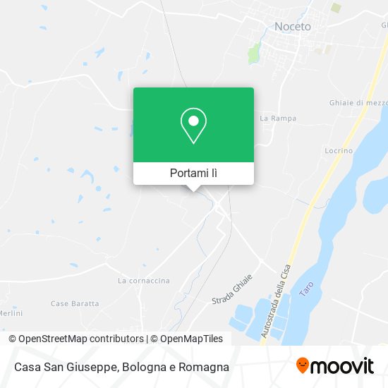 Mappa Casa San Giuseppe