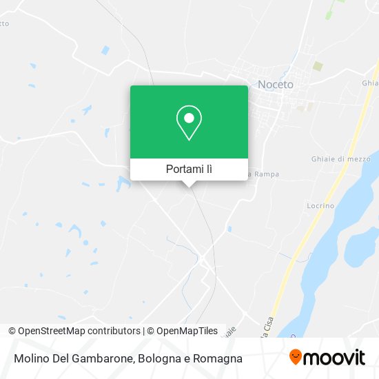 Mappa Molino Del Gambarone
