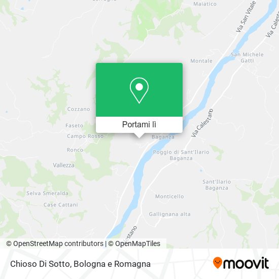 Mappa Chioso Di Sotto