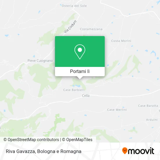 Mappa Riva Gavazza