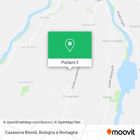 Mappa Casanova Biondi