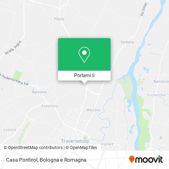 Mappa Casa Pontirol