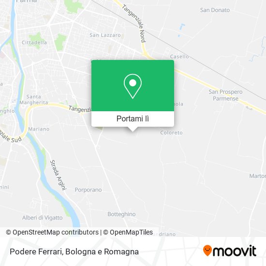 Mappa Podere Ferrari