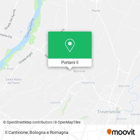 Mappa Il Cantinone