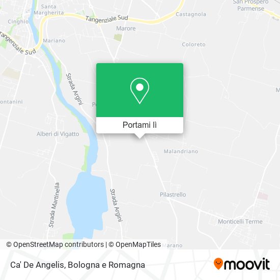 Mappa Ca' De Angelis