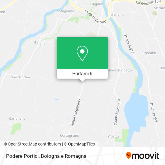 Mappa Podere Portici