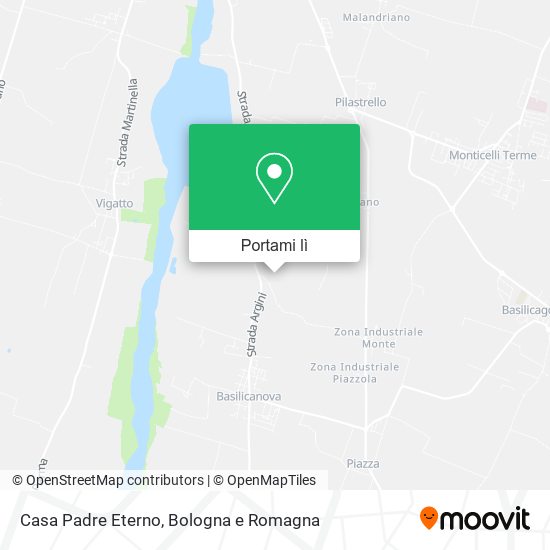 Mappa Casa Padre Eterno