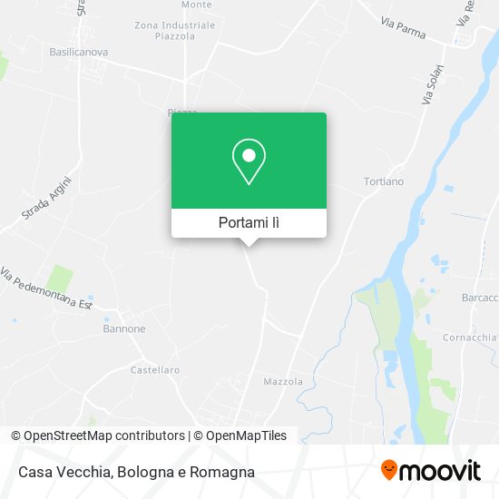 Mappa Casa Vecchia