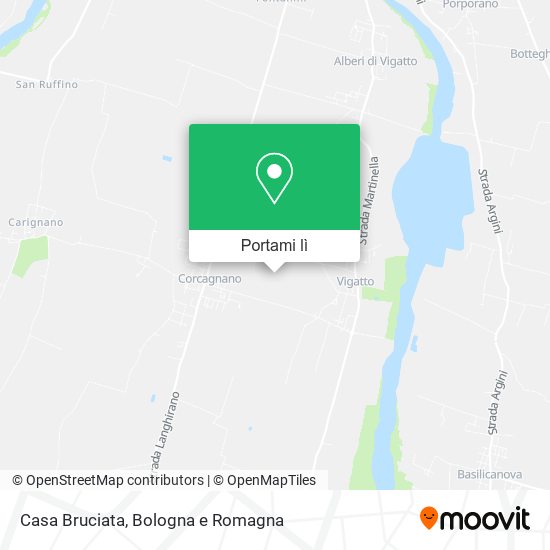 Mappa Casa Bruciata