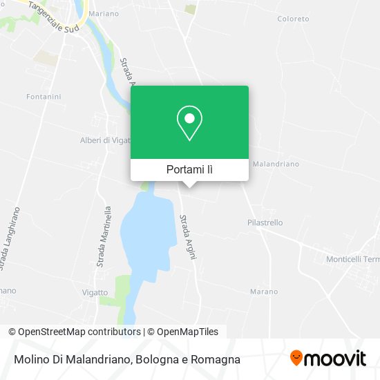 Mappa Molino Di Malandriano
