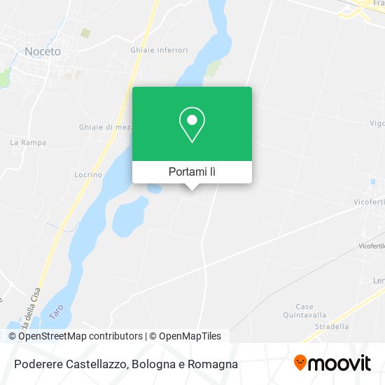 Mappa Poderere Castellazzo