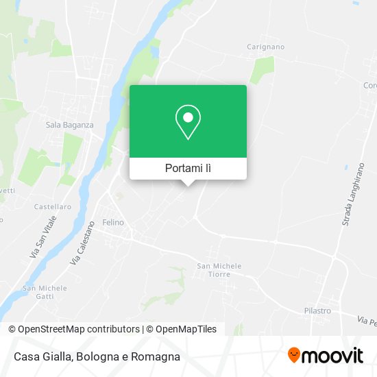 Mappa Casa Gialla