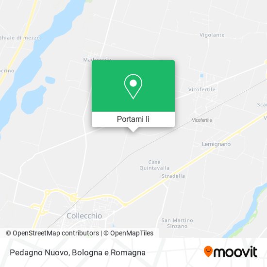Mappa Pedagno Nuovo