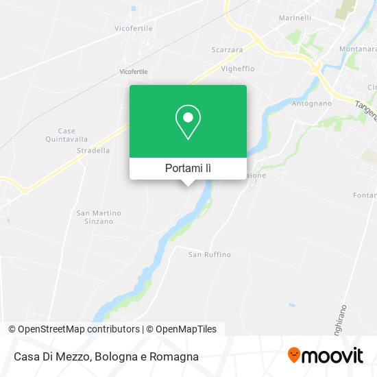 Mappa Casa Di Mezzo