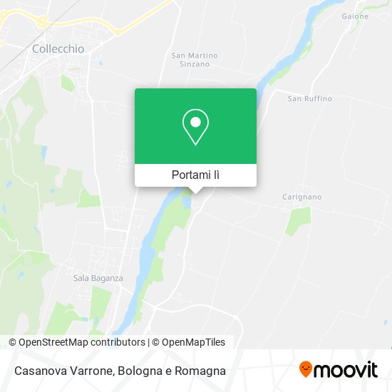 Mappa Casanova Varrone