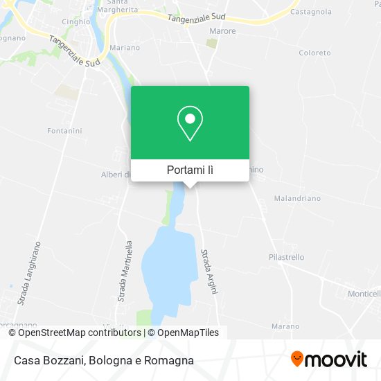 Mappa Casa Bozzani