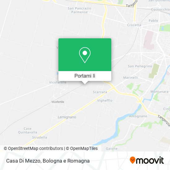 Mappa Casa Di Mezzo