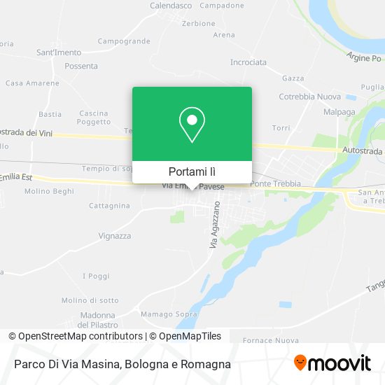 Mappa Parco Di Via Masina