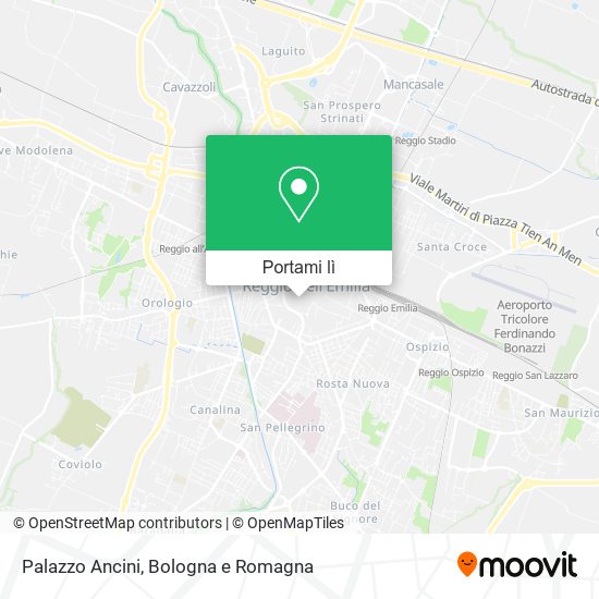 Mappa Palazzo Ancini
