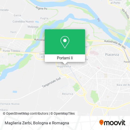Mappa Maglieria Zerbi