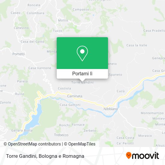 Mappa Torre Gandini