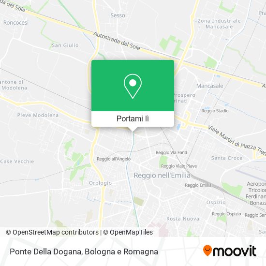 Mappa Ponte Della Dogana