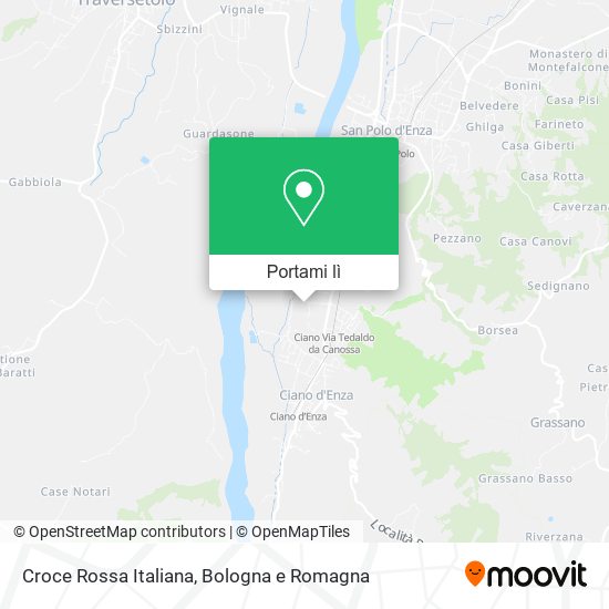 Mappa Croce Rossa Italiana