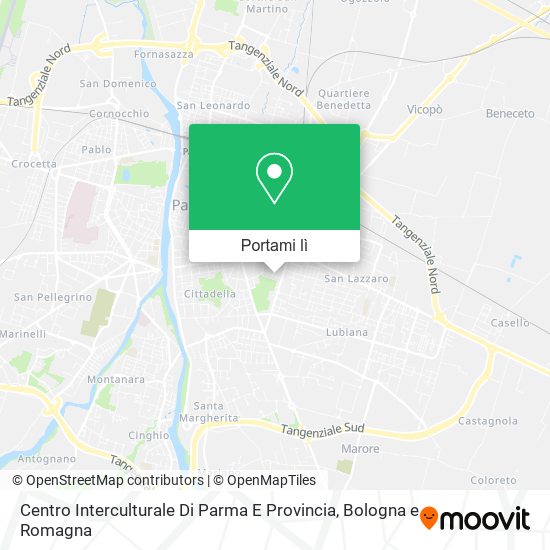 Mappa Centro Interculturale Di Parma E Provincia