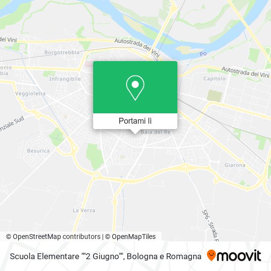 Mappa Scuola Elementare ""2 Giugno""