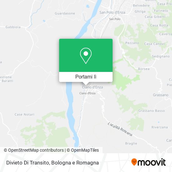 Mappa Divieto Di Transito
