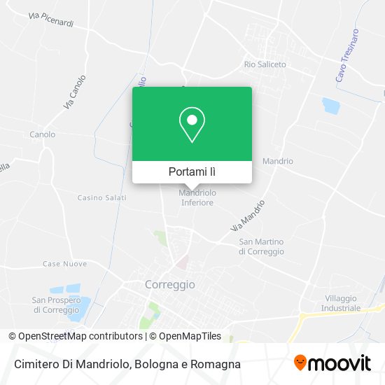 Mappa Cimitero Di Mandriolo