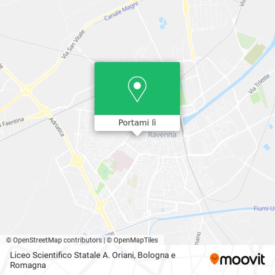 Mappa Liceo Scientifico Statale A. Oriani