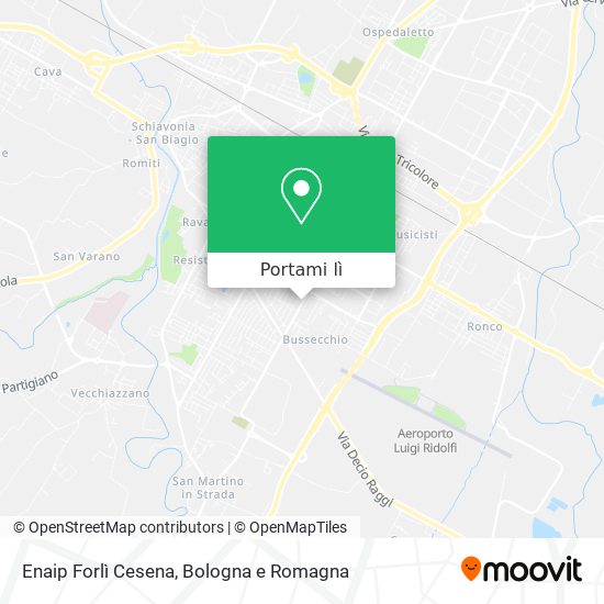 Mappa Enaip Forlì Cesena