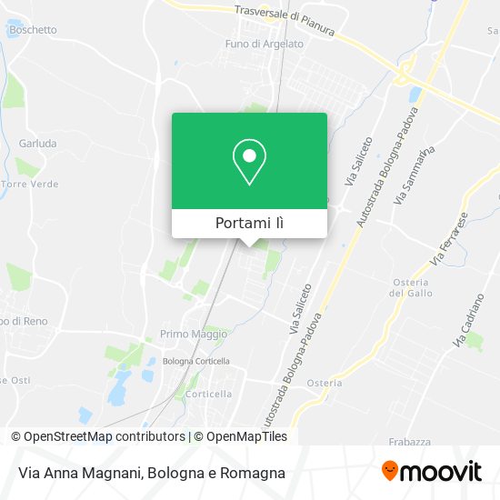 Mappa Via Anna Magnani
