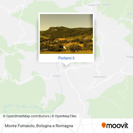 Mappa Monte Fumaiolo