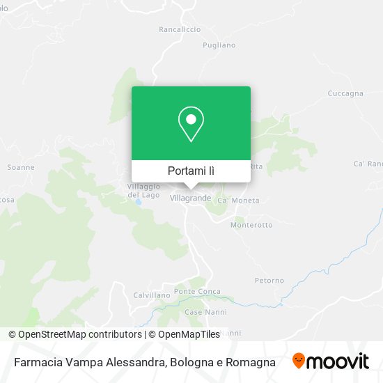 Mappa Farmacia Vampa Alessandra