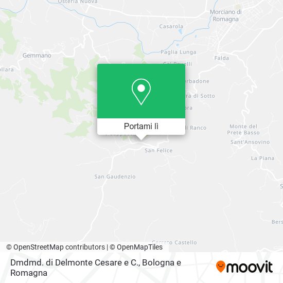 Mappa Dmdmd. di Delmonte Cesare e C.