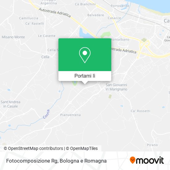 Mappa Fotocomposizione Rg