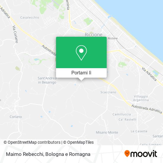 Mappa Maimo Rebecchi