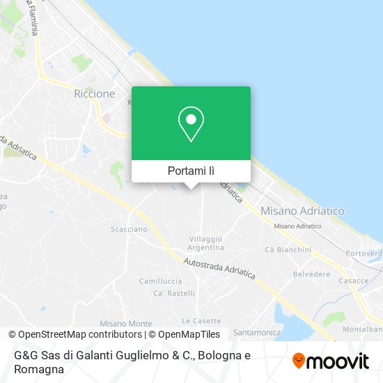 Mappa G&G Sas di Galanti Guglielmo & C.