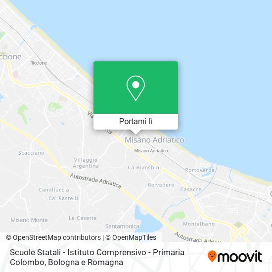 Mappa Scuole Statali - Istituto Comprensivo - Primaria Colombo
