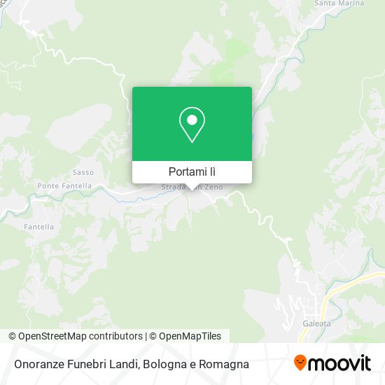 Mappa Onoranze Funebri Landi