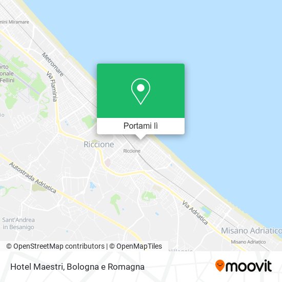 Mappa Hotel Maestri